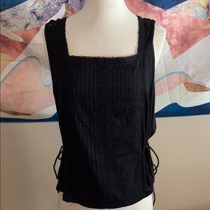 NWOT Lucky brand black tank top Small